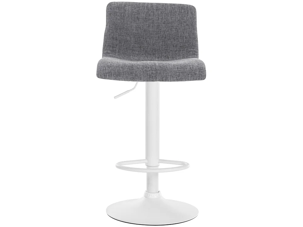 Tabouret de bar - Tissu - Gris clair - Hoover