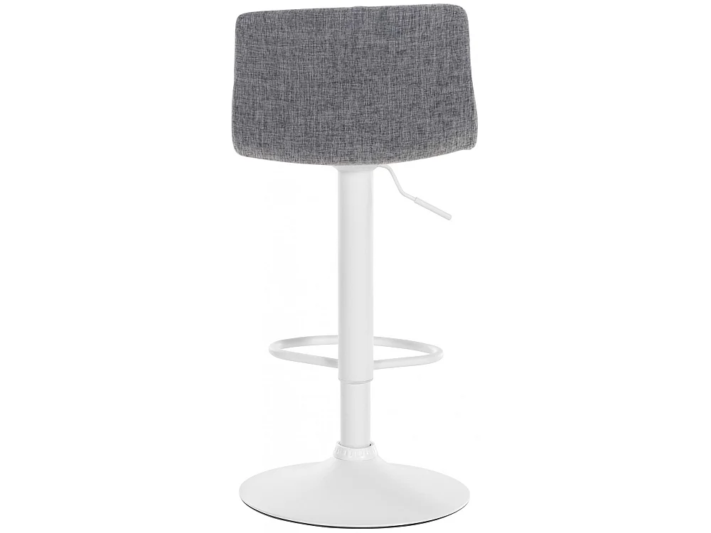 Tabouret de bar - Tissu - Gris clair - Hoover