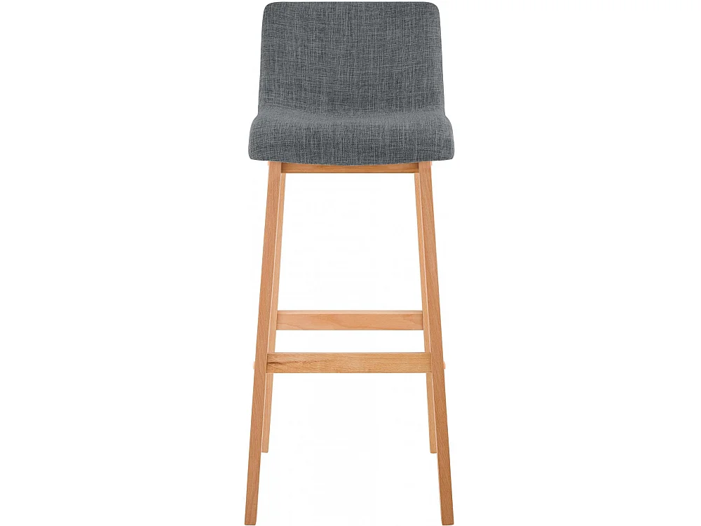 Tabouret de bar - Tissu - Gris clair - Hoover