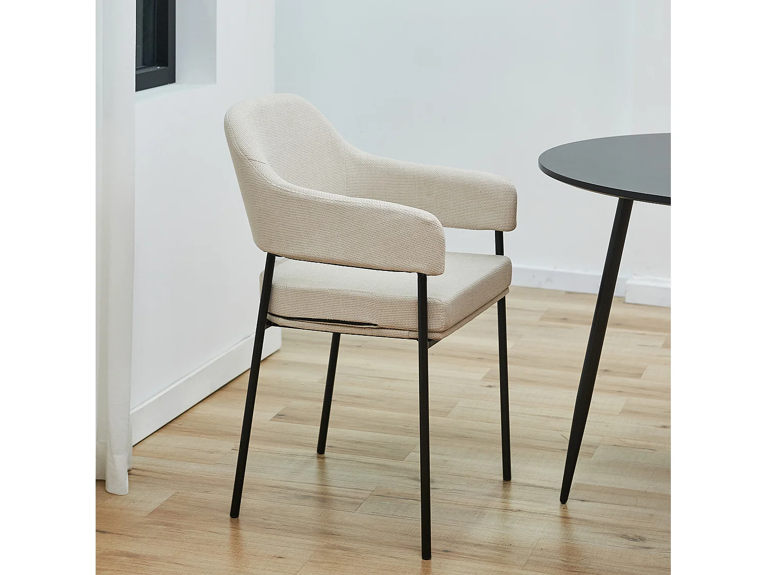 Lot de 2 chaises de salle à manger