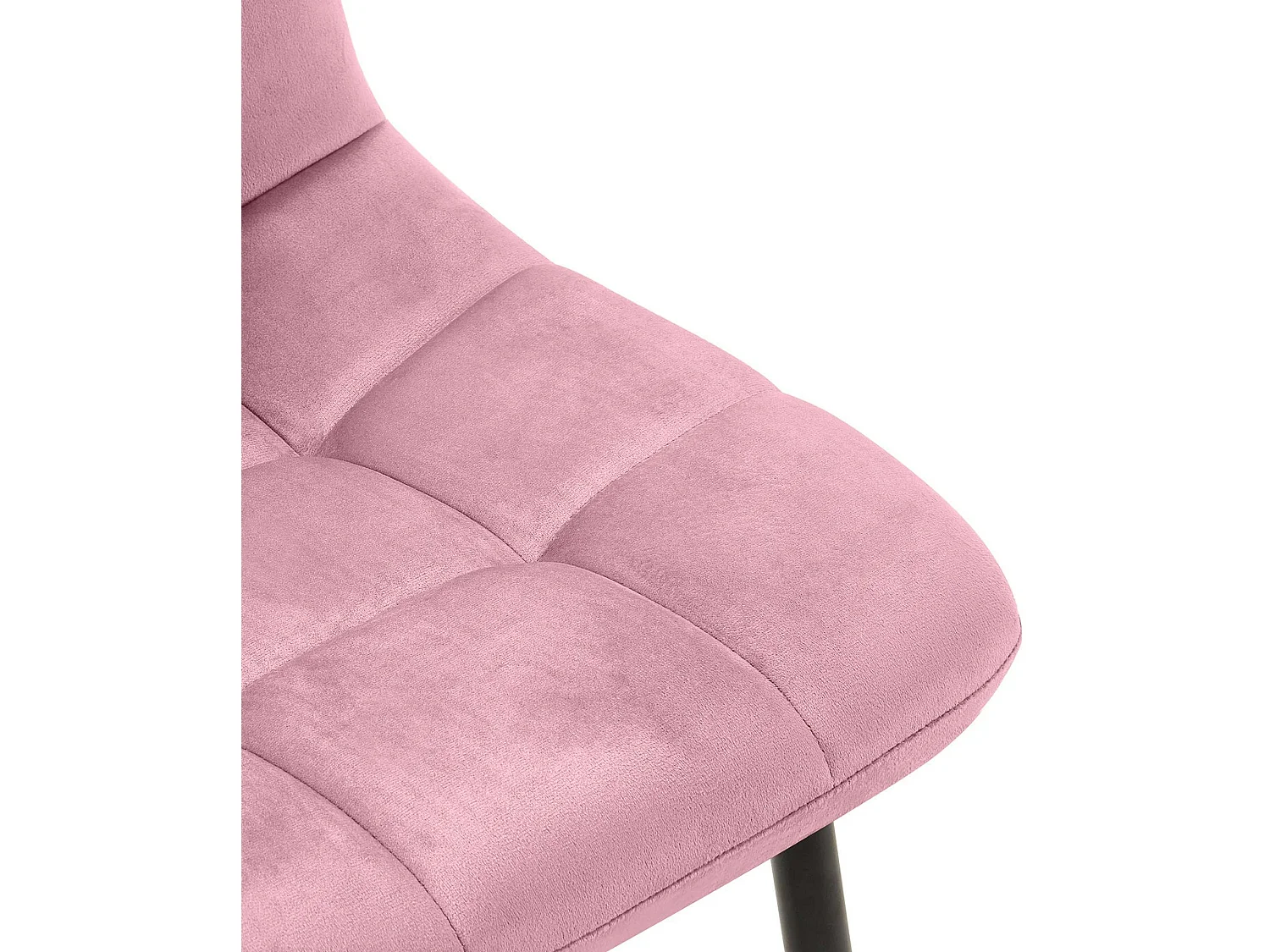 chaise salle à manger - Velours - Rose - Antibes