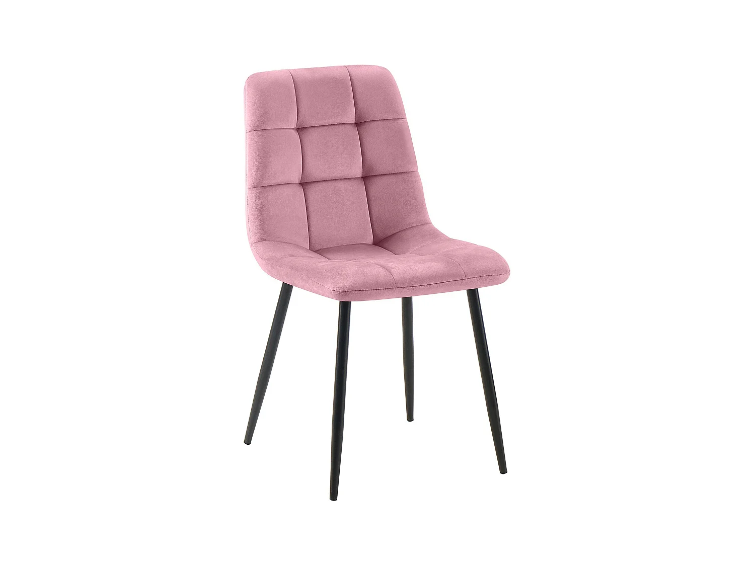 chaise salle à manger - Velours - Rose - Antibes