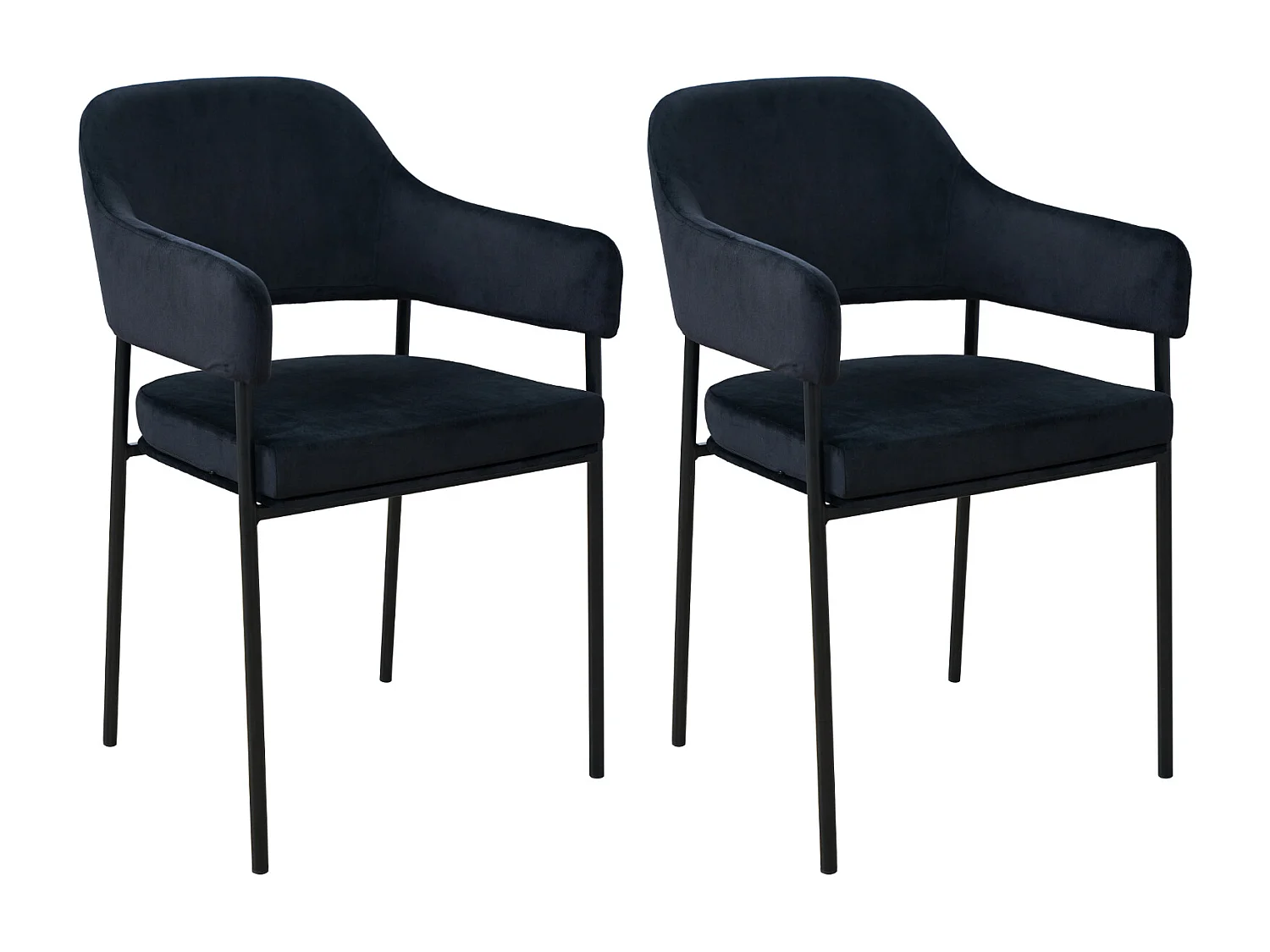 Lot de 2 chaises de salle à manger