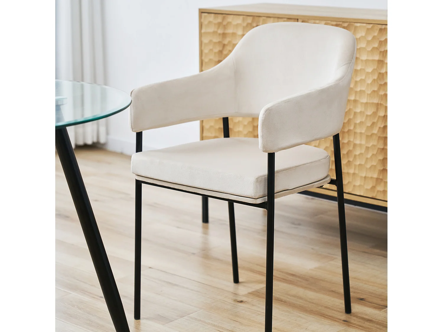 Lot de 2 chaises de salle à manger