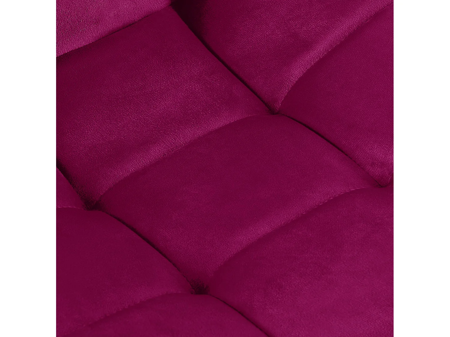 Lot de 4  chaise salle à manger - Velours - Violet - Antibes