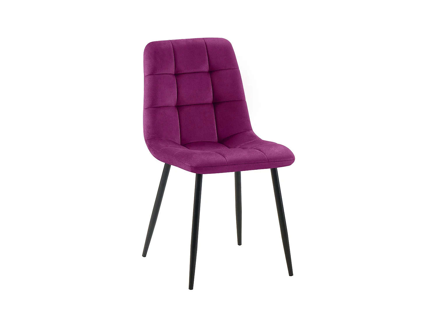 chaise salle à manger - Velours - Violet - Antibes
