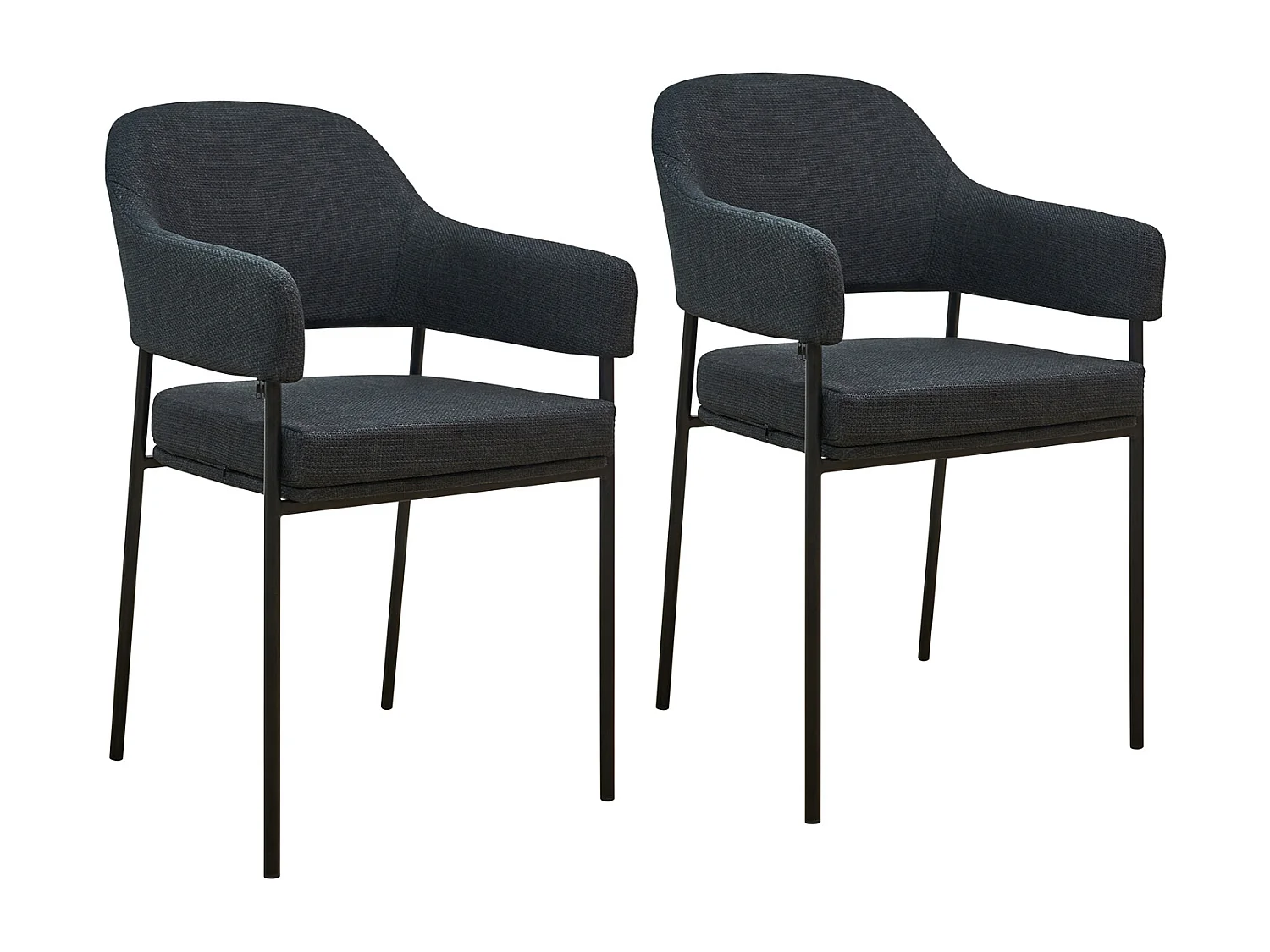 Lot de 2 chaises de salle à manger