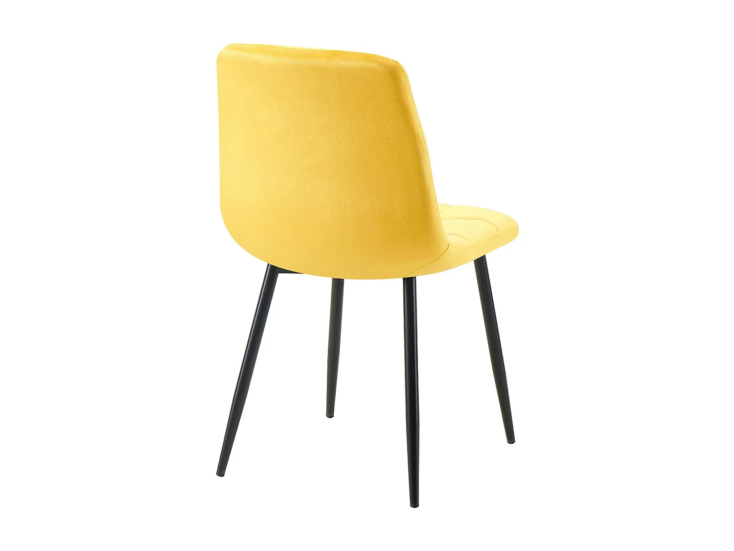 chaise salle à manger - Velours - Jaune - Antibes