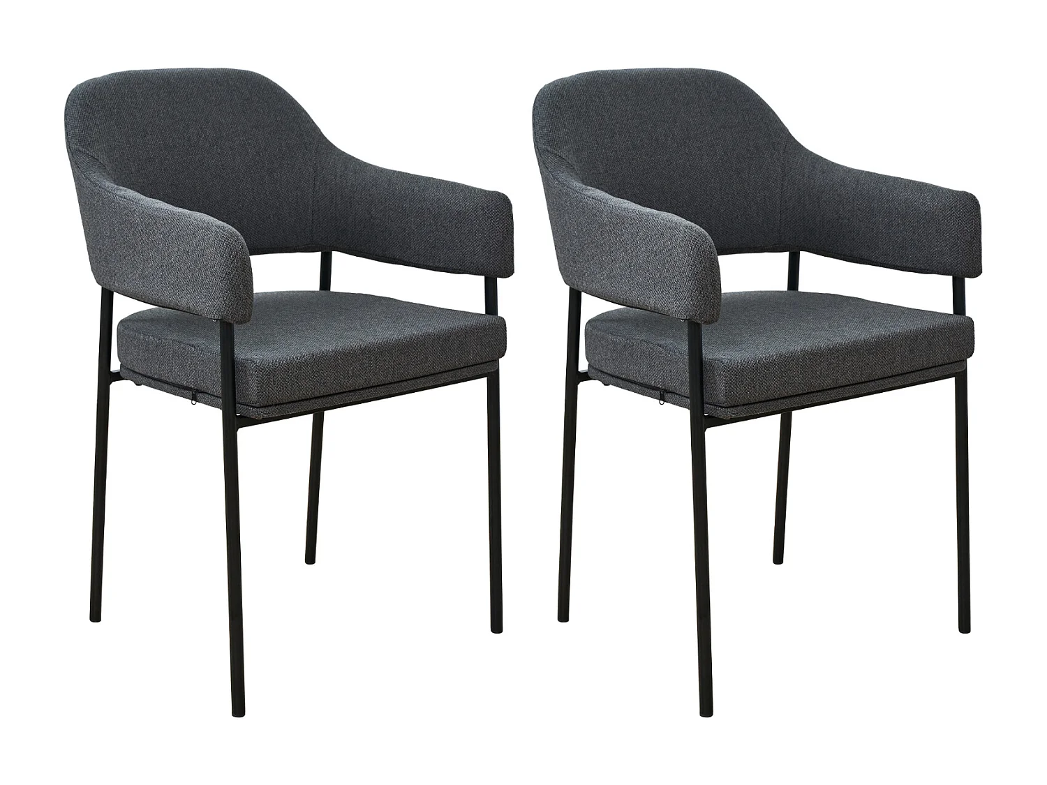 Lot de 2 chaises de salle à manger