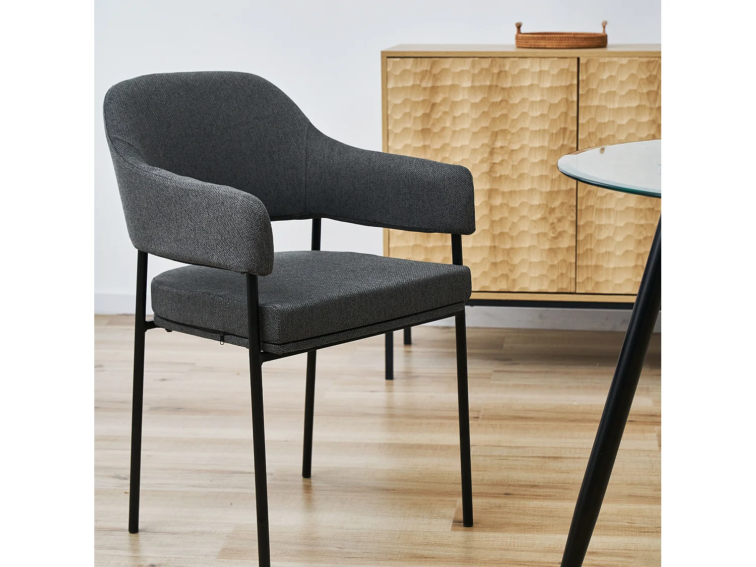 Lot de 2 chaises de salle à manger