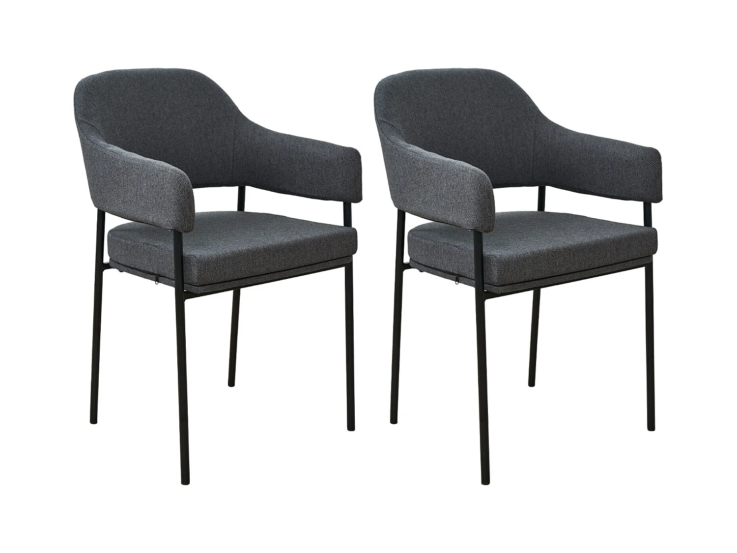 Lot de 2 chaises de salle à manger