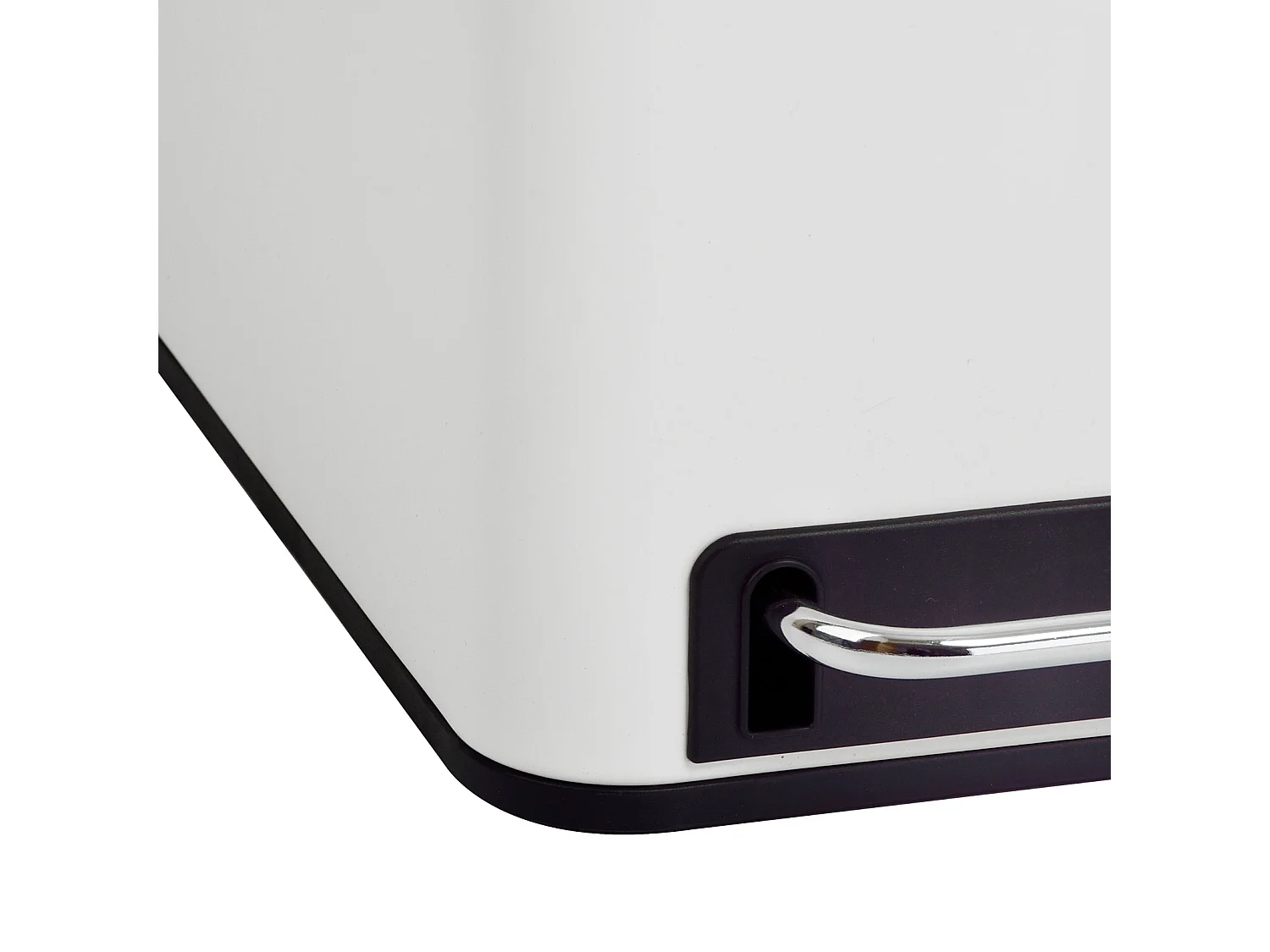 SVITA TM3X18 Poubelle corbeille à papier 54L poubelle tri sélectif argent