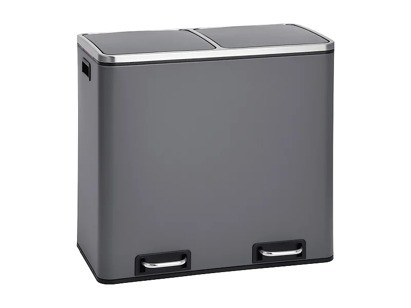 SVITA TM2X24 poubelle 48l gris