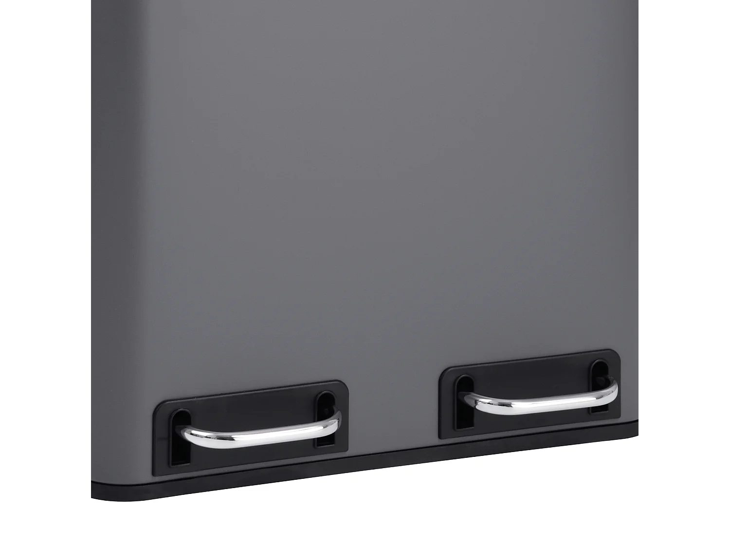 SVITA TM2X15 Poubelle 30 compartiments avec système de tri des déchets gris