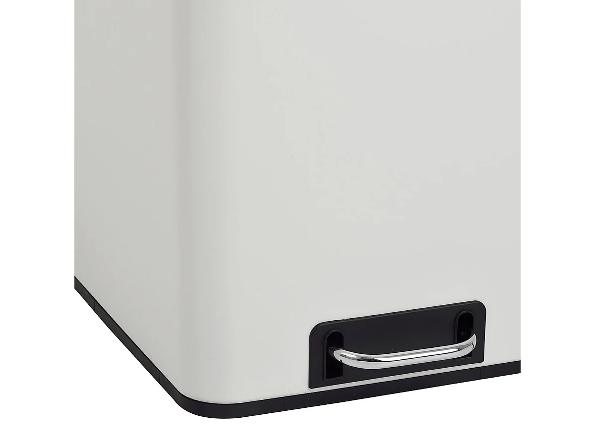 SVITA TM2X24 poubelle 48l blanc