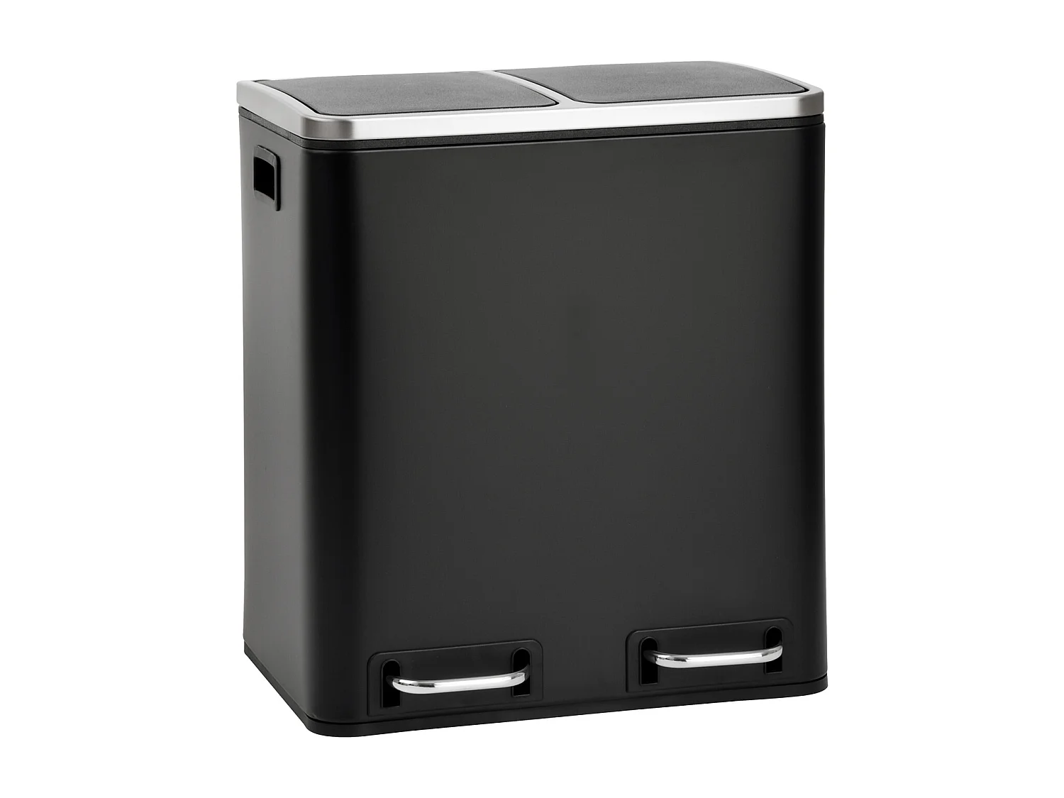 SVITA TM2X15 Poubelle 30 compartiments avec système de tri des déchets noir