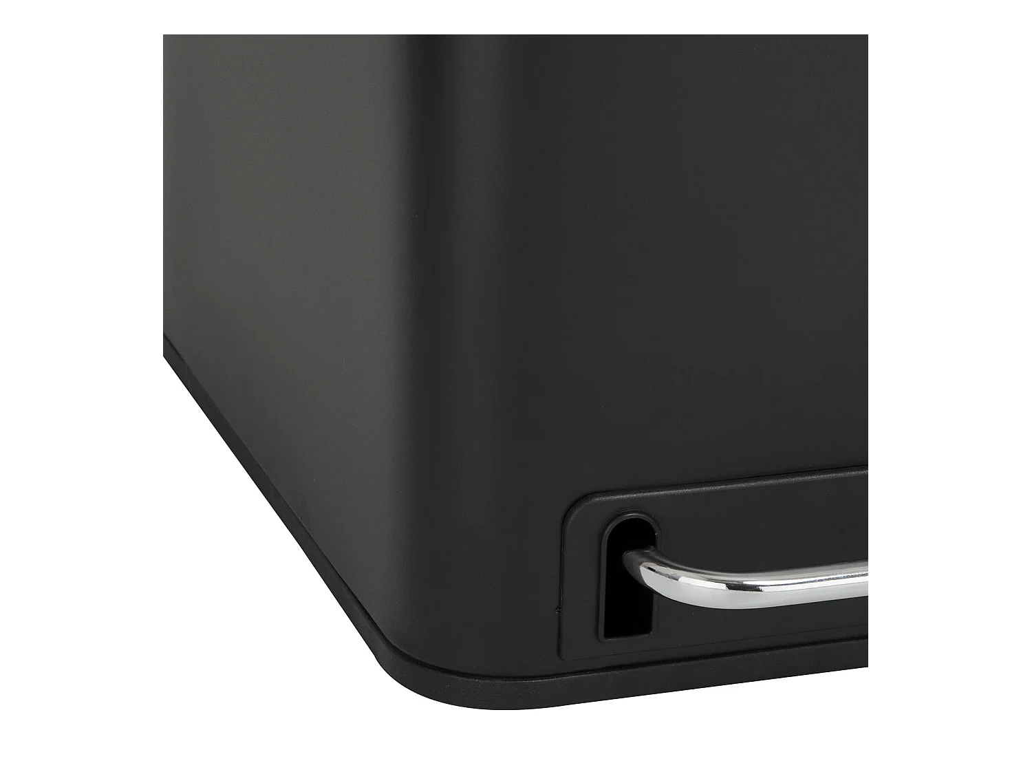 SVITA TM3X18 Poubelle corbeille à papier 54L poubelle tri sélectif gris