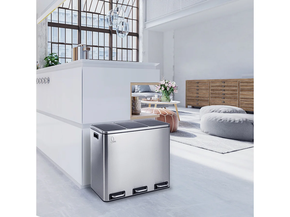 MÜLLEIMER TM3X18 Weiß