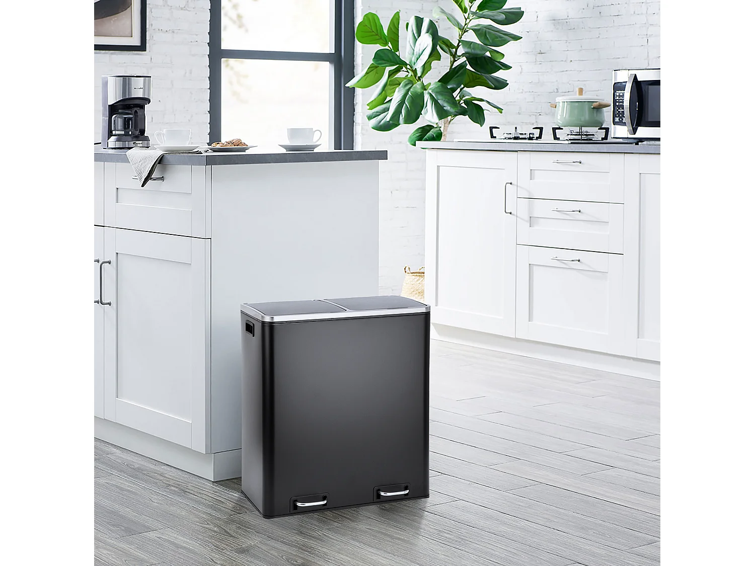 MÜLLEIMER TM2X30 Schwarz