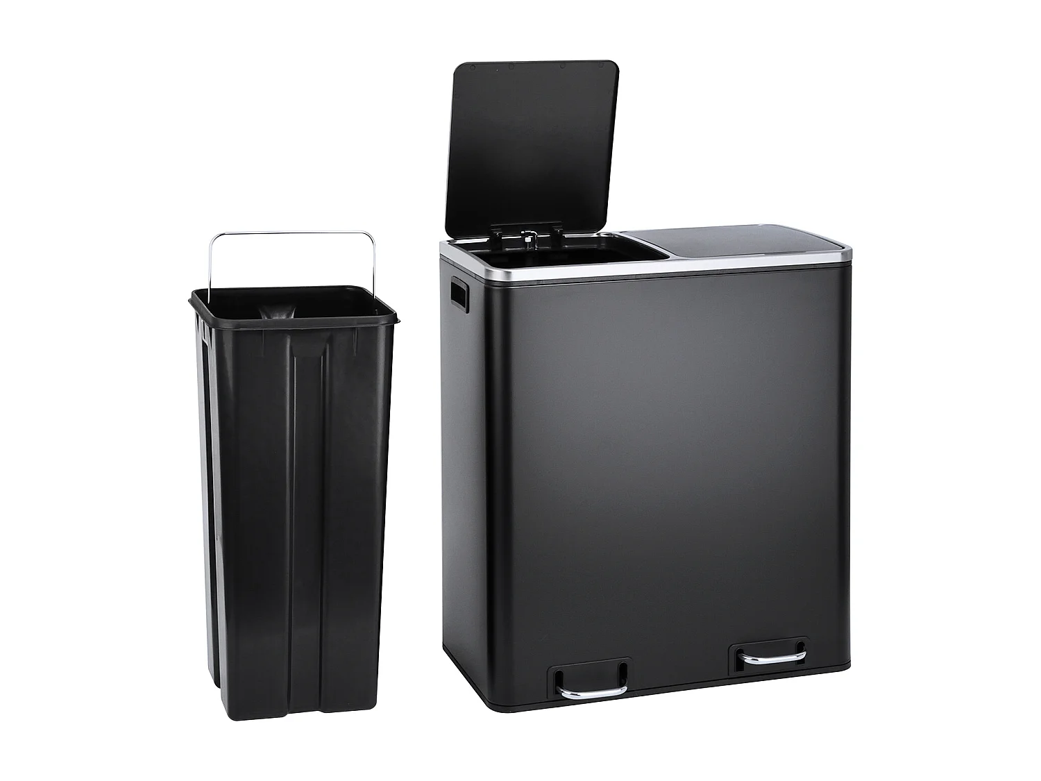 MÜLLEIMER TM2X30 Schwarz