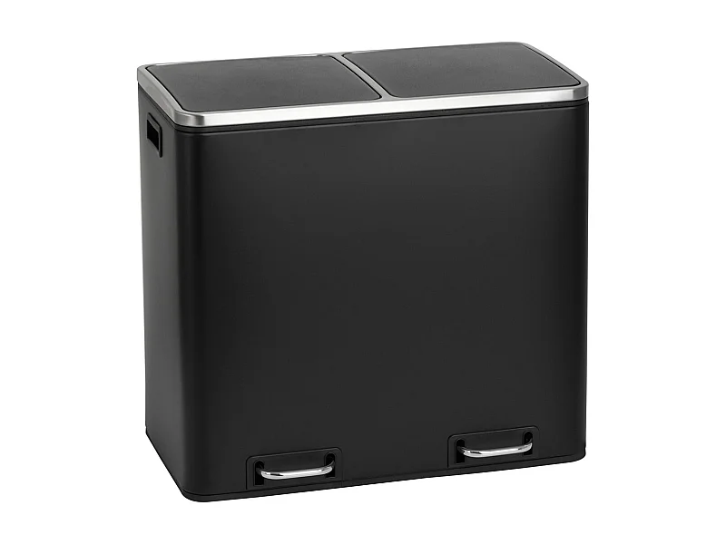 SVITA TM2X24 poubelle 48l noir