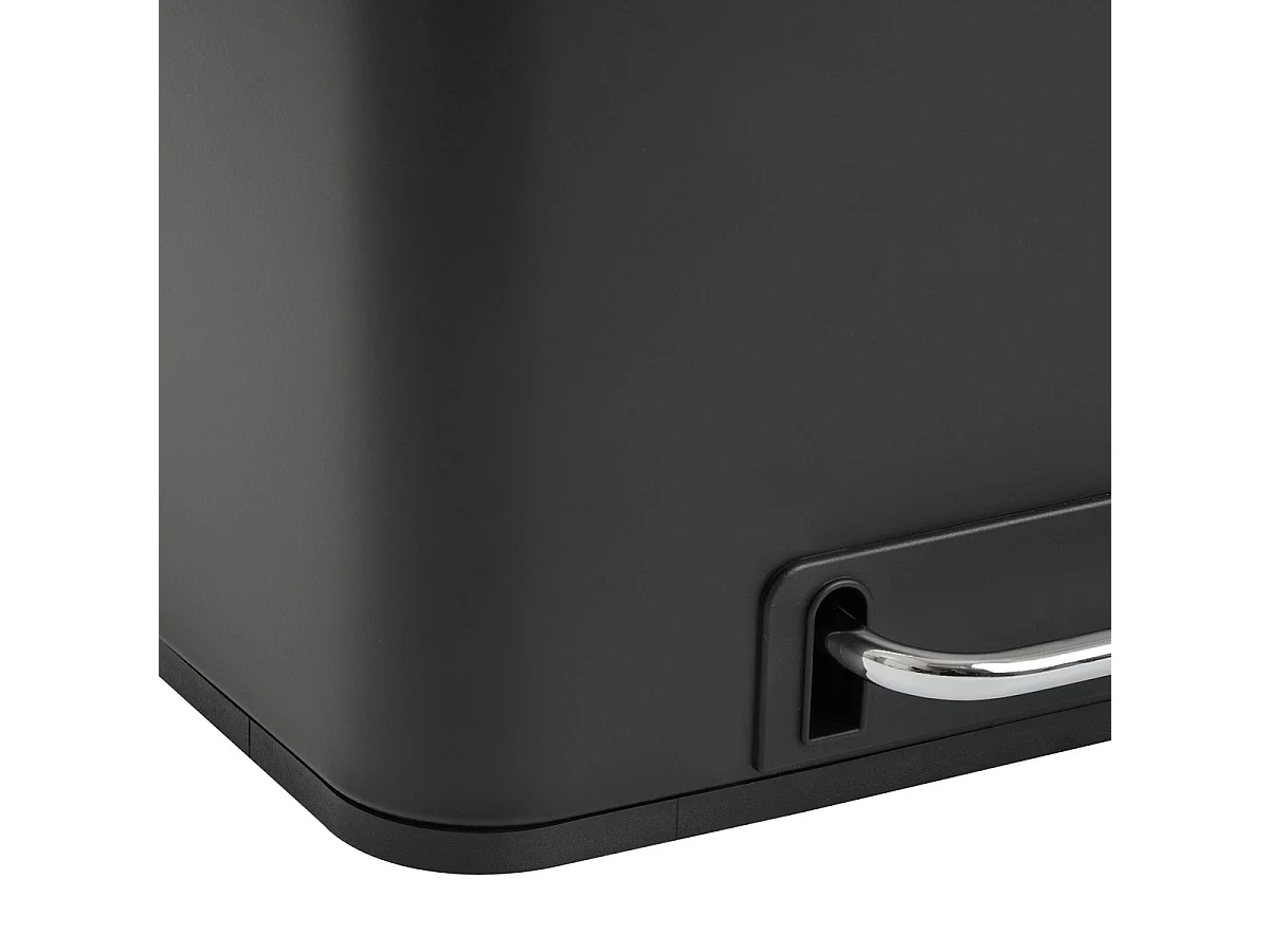 SVITA TM2X24 poubelle 48l noir