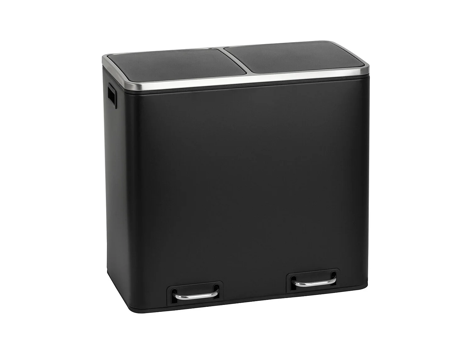 SVITA TM2X24 poubelle 48l noir