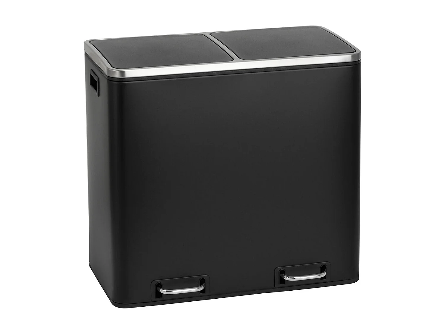 ABFALLEIMER TM2X24 Schwarz