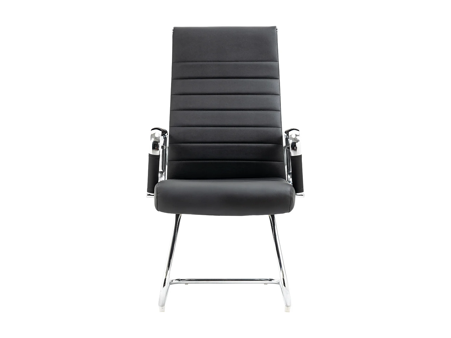 2x chaise visiteur en similicuir