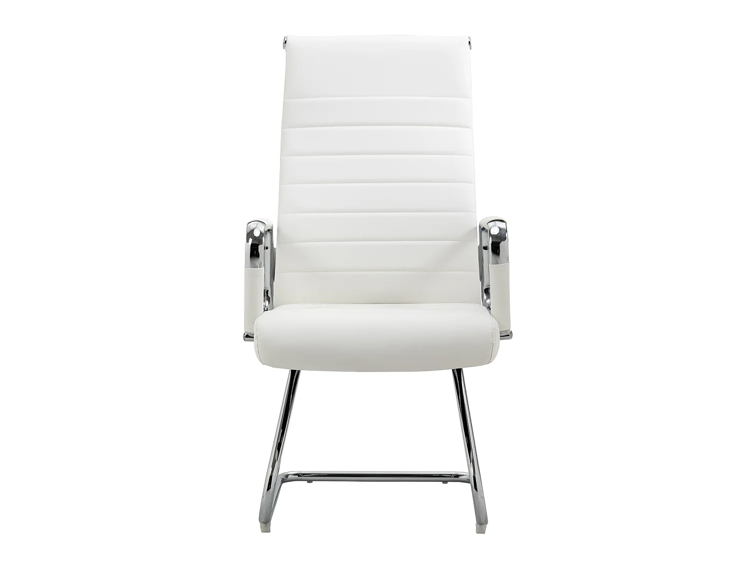 2x chaise visiteur en similicuir
