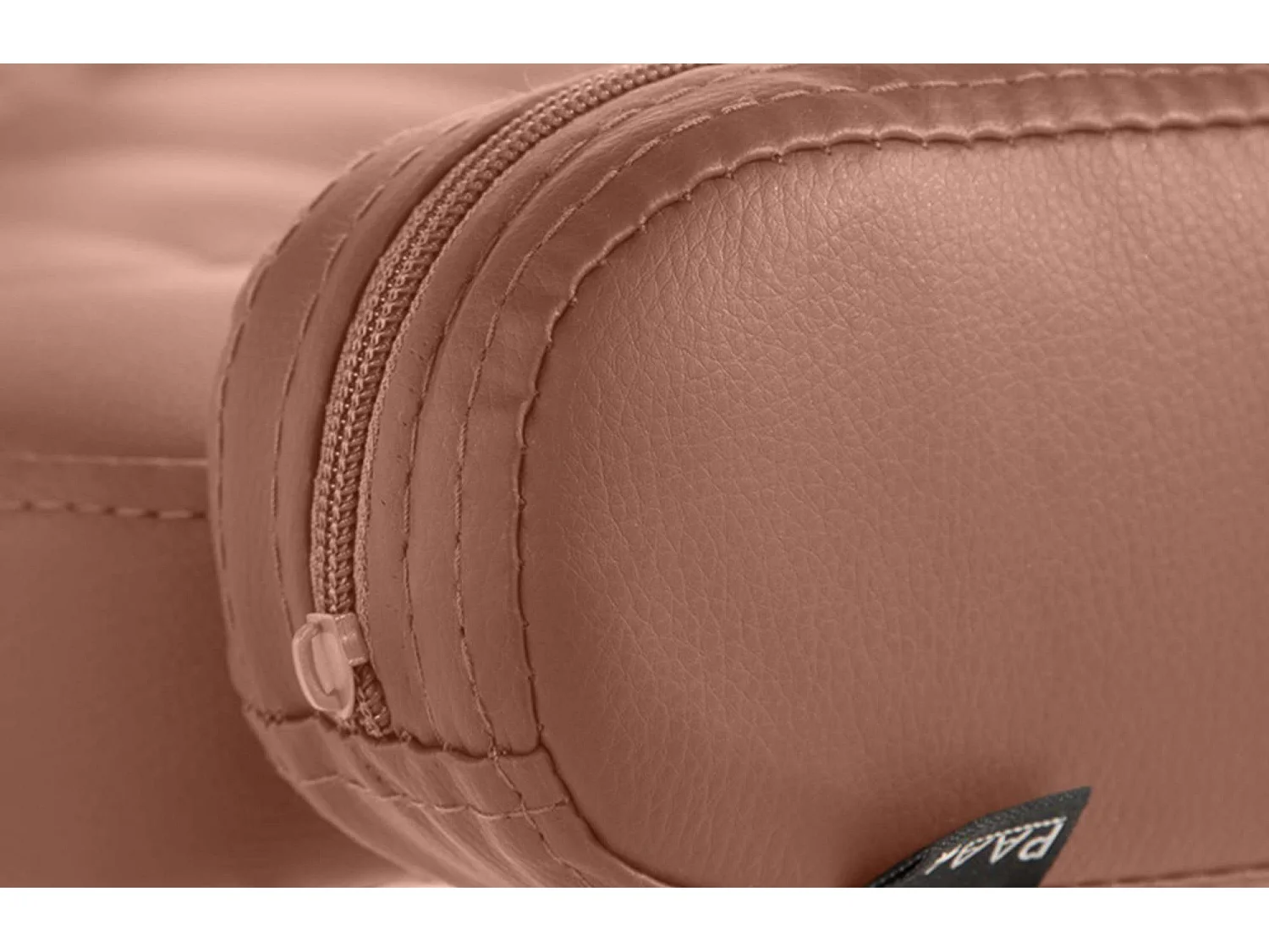 Chaise longue - Similicuir & Antique clair - Cognac - Dublin