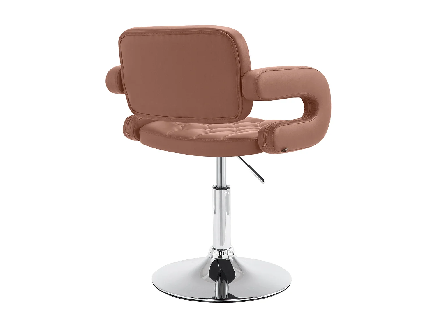 Chaise longue - Similicuir & Antique clair - Cognac - Dublin