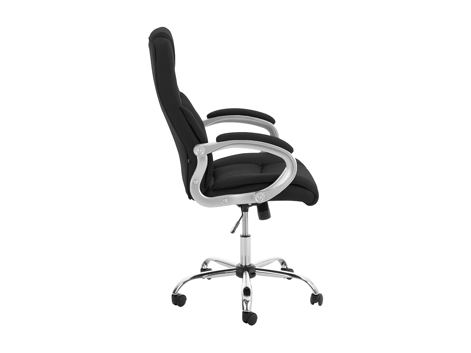 Chaise de bureau - Similicuir - Noir - Apoll XL