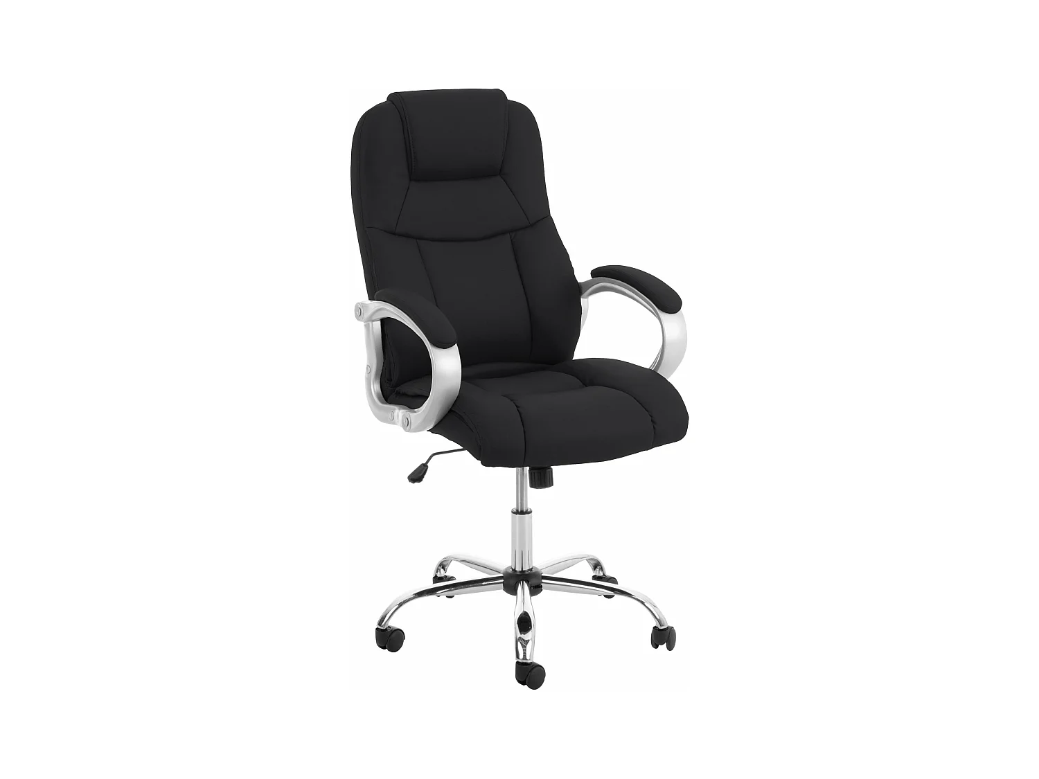Chaise de bureau - Similicuir - Noir - Apoll XL