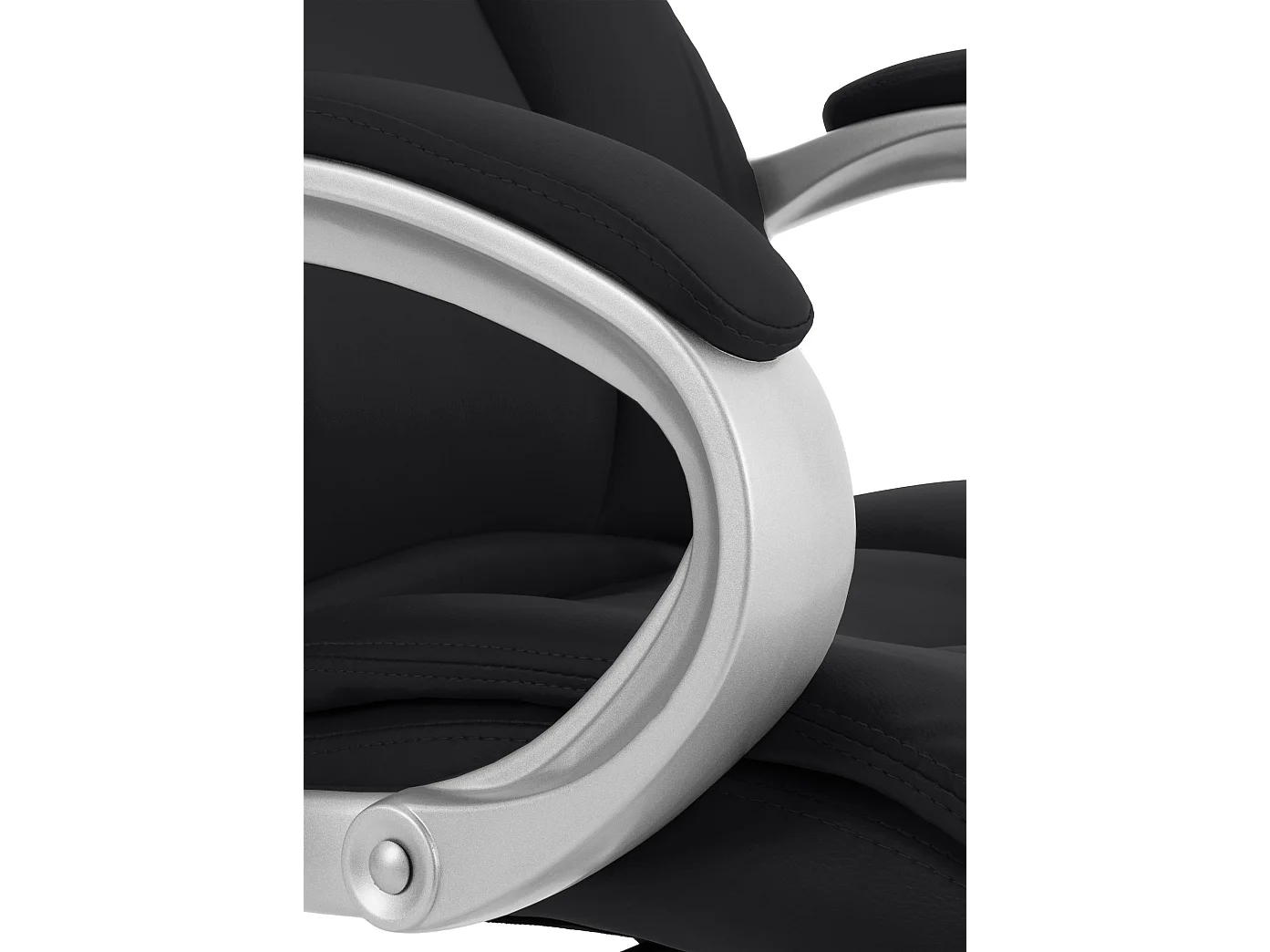 Chaise de bureau - Similicuir - Noir - Apoll XL