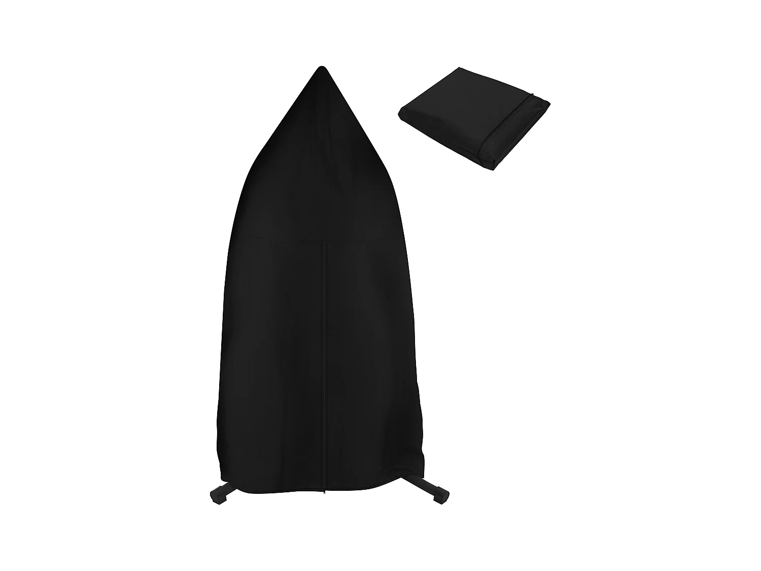 ML-Design Couverture de Chaise Suspendue avec Fermeture Éclair et Cordon de Serrage, 190x115 cm, Tissu Oxford, Imperméable, Coupe-vent, Résistante aux UV, Housse Protection Fauteuil Suspendue Oeuf