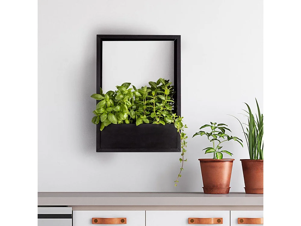 Cadre mural en fer pour plantes Garden 36 x 18 x 50 cm