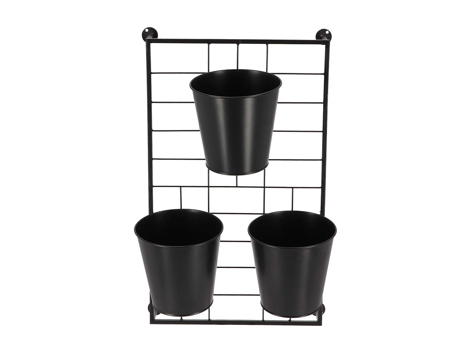 Support à plantes mural avec pots