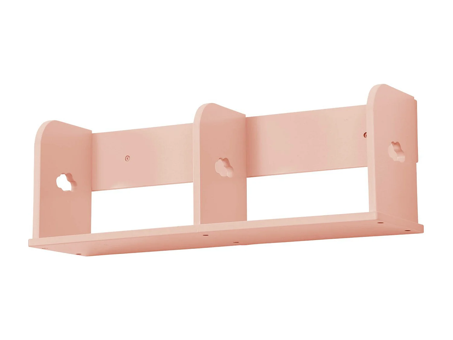 Estantería de pared para dormitorio infantil 60cm rosa