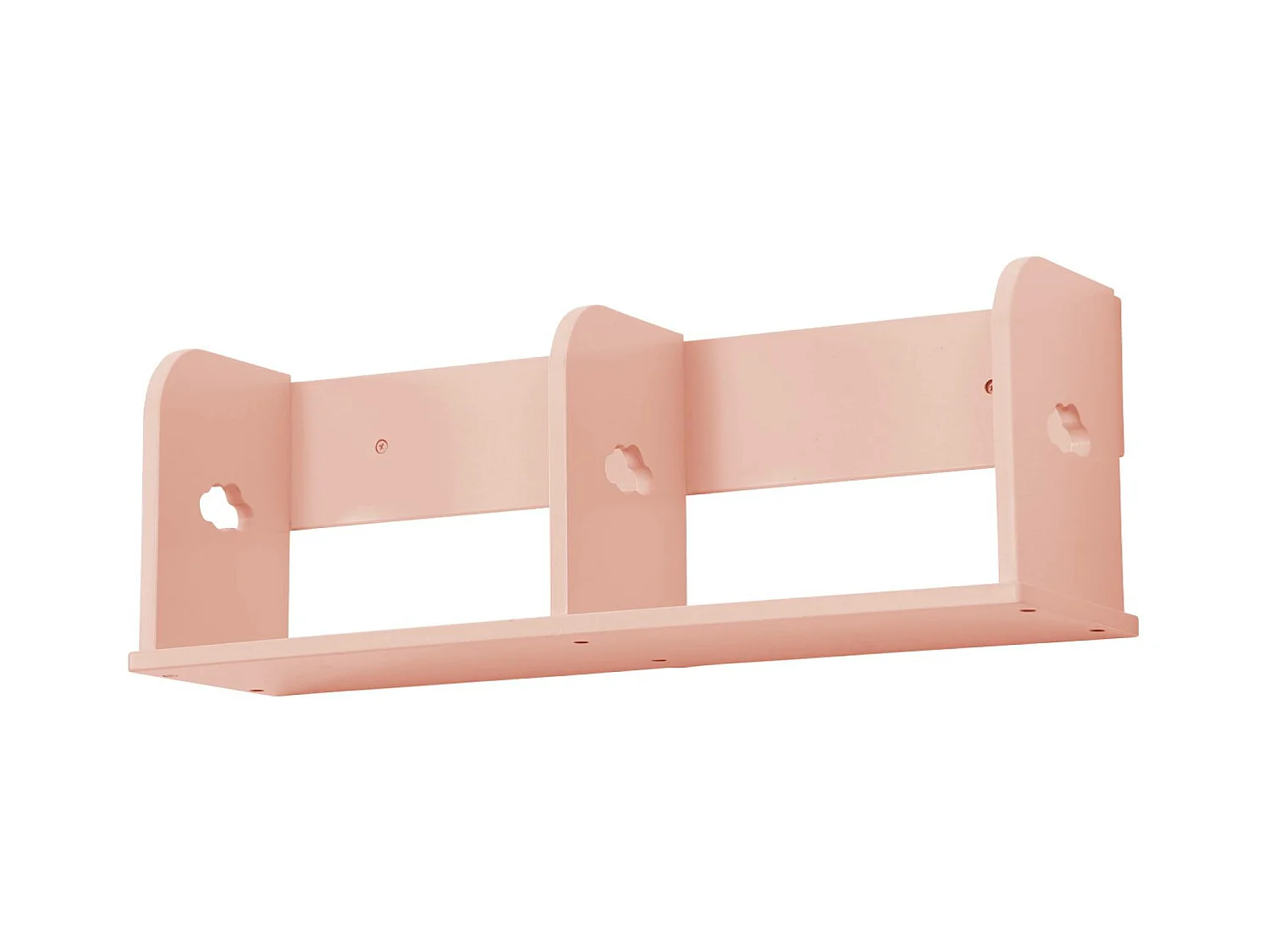 Étagère murale rose rangement chambre enfant 60cm