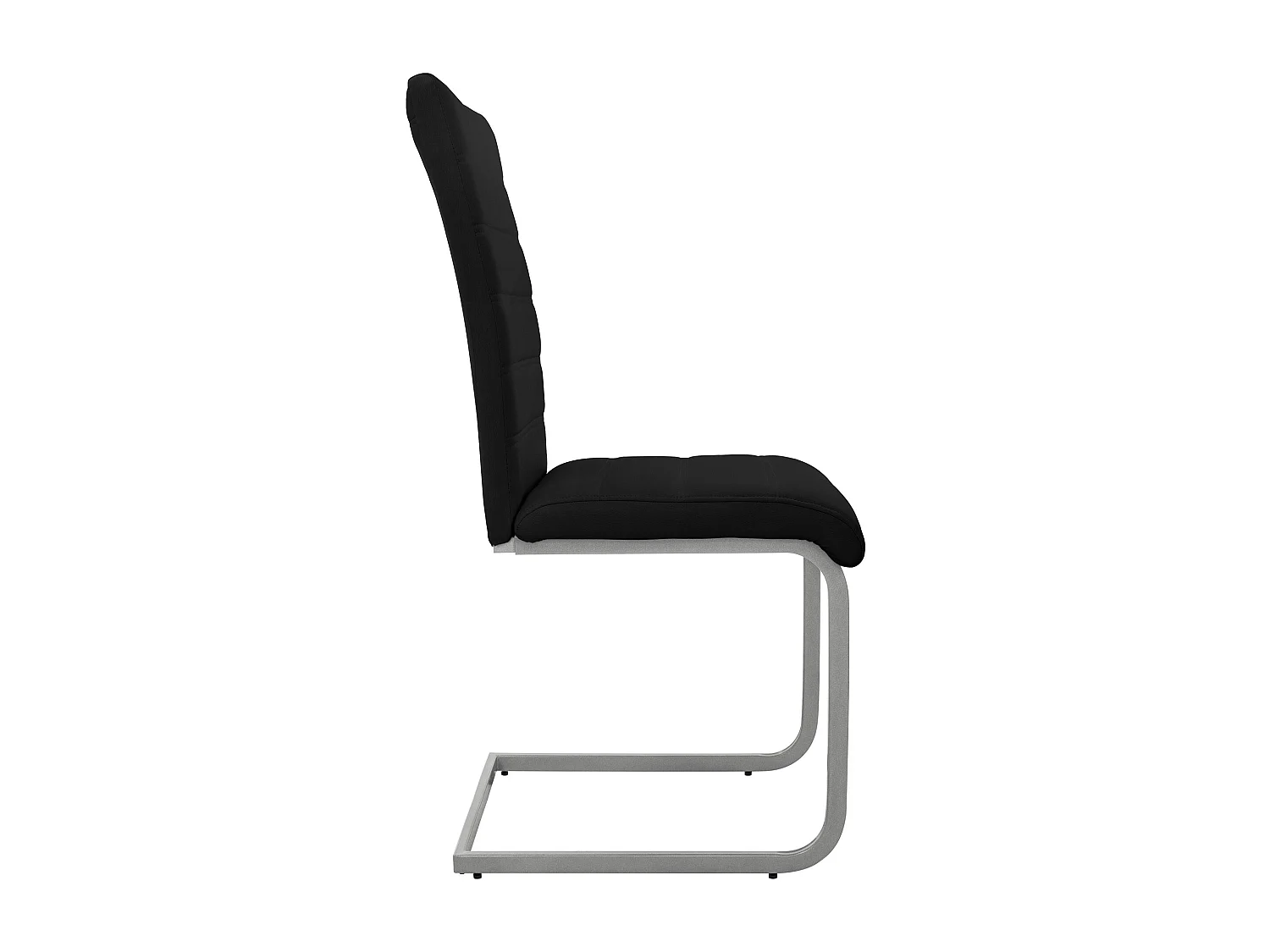 Juego de 2 sillas de comedor Silla de cocina Silla cantilever Silla tapizada Sil