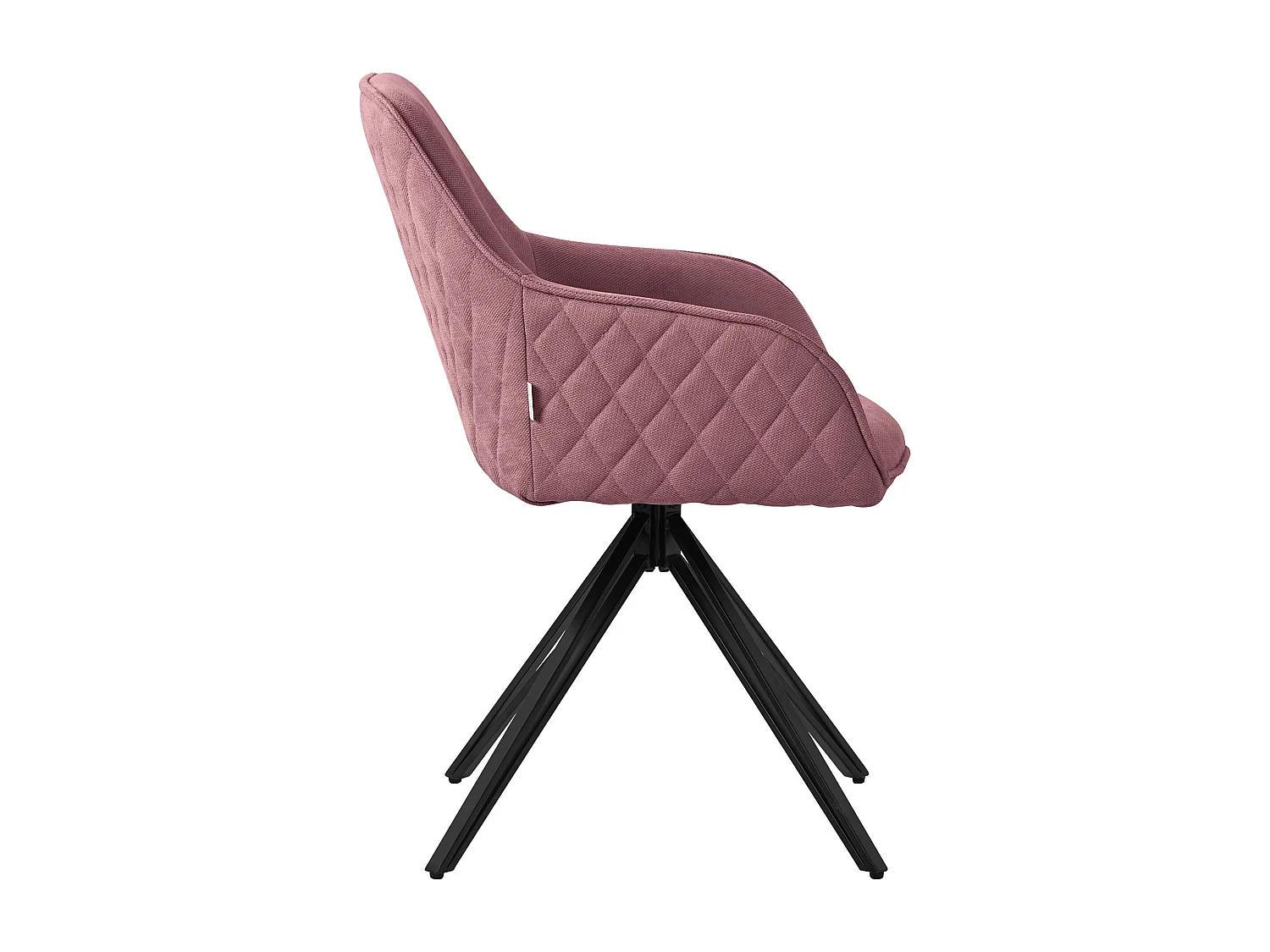 Silla giratoria Silla de comedor Sillón 360 grados giratorio Silla de salón Rosa
