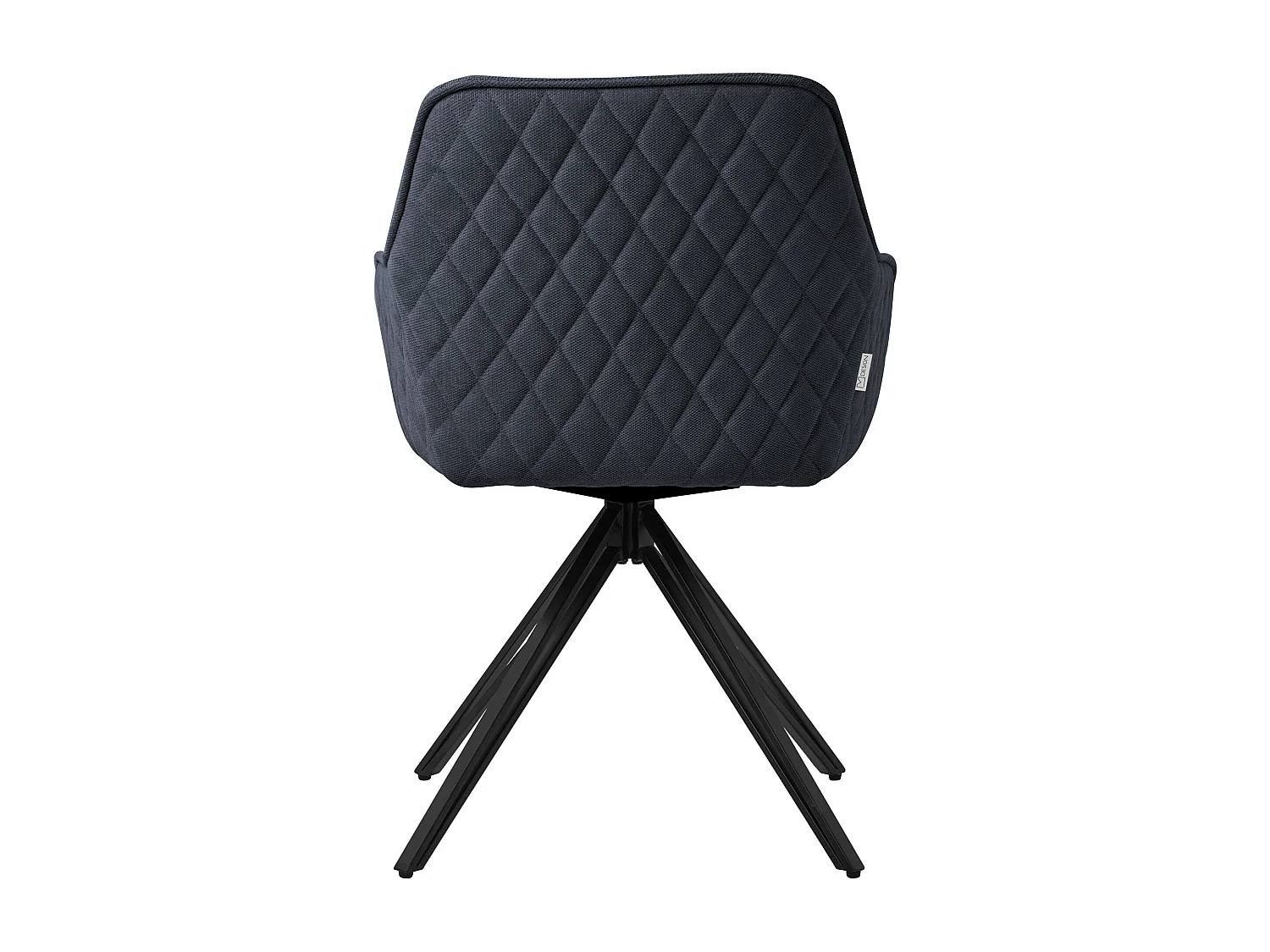 Silla giratoria Silla de comedor Sillón Giratorio 360 grados Silla de salón Negr