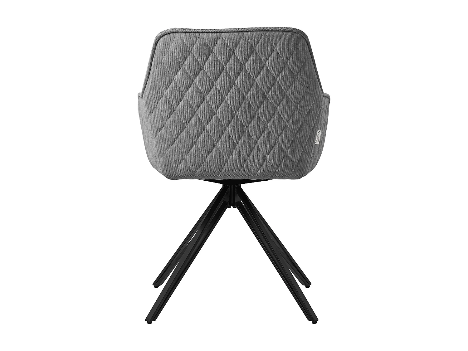 4 silla de comedor giratoria sillón 360 grados silla de salón giratoria gris