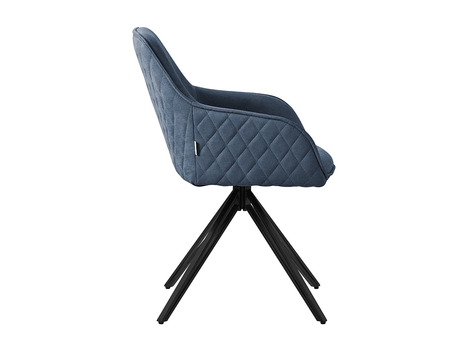 Silla giratoria Silla de comedor Sillón Giratorio 360 grados Silla de salón Azul