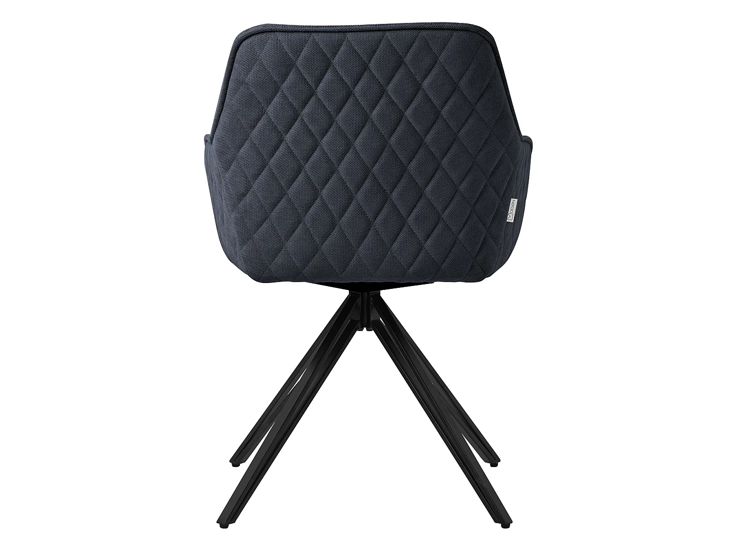 ML-Design 4 Sillas de comedor giratorias con tapizado antracita sillones ergonomicos con respaldo y apoyabrazos asientos modernos para salón o cocina