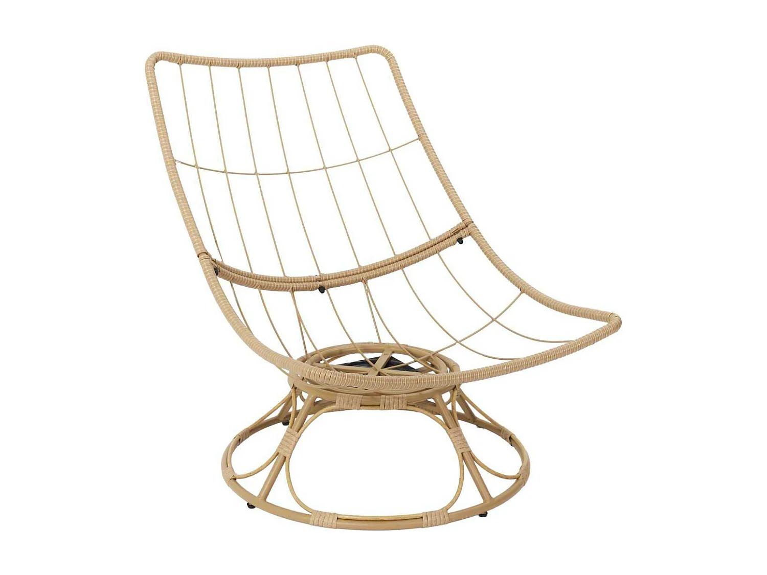 Fauteuil Exterieur Jardin Petra Beige