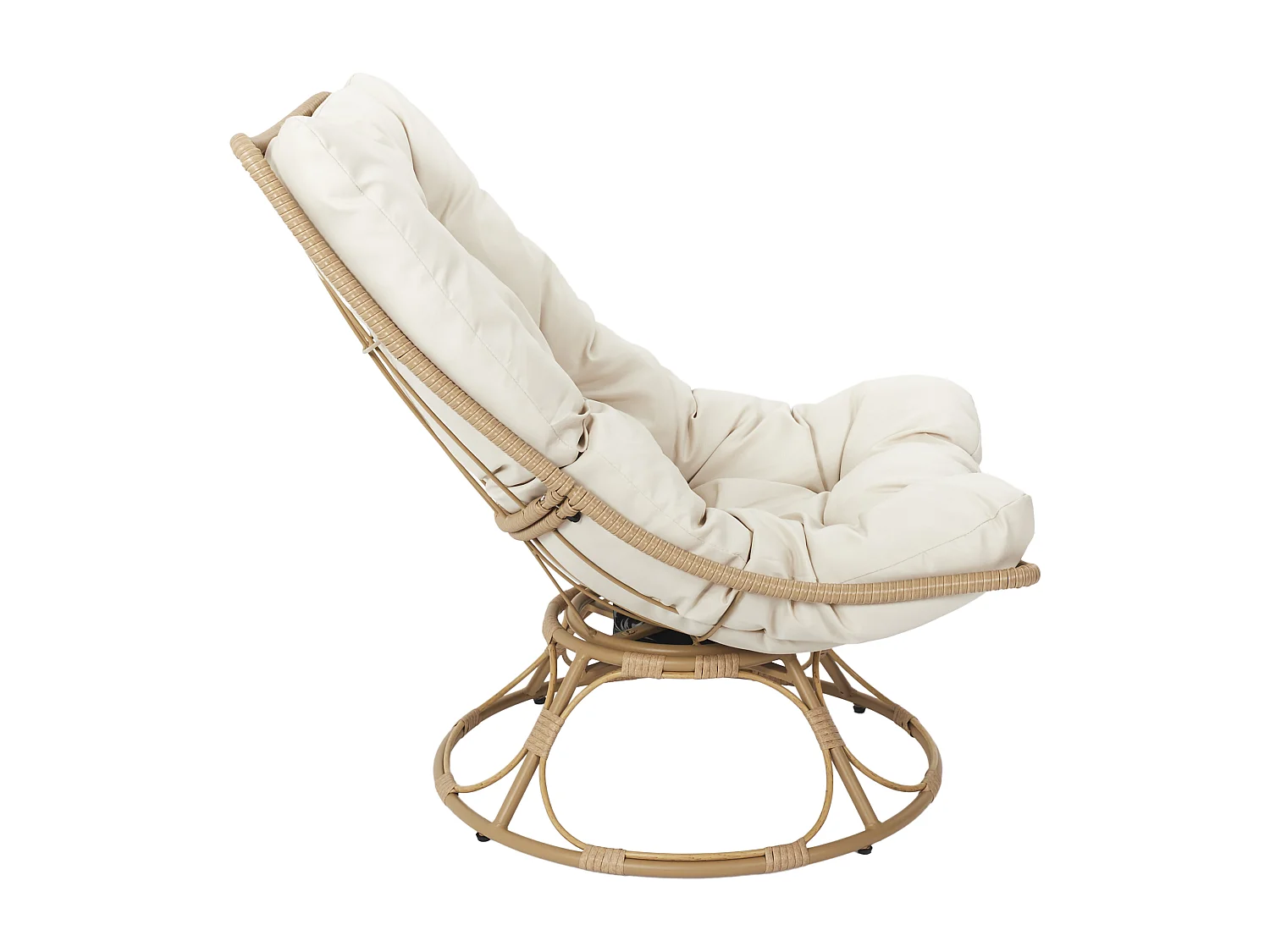 Fauteuil Exterieur Jardin Petra Beige
