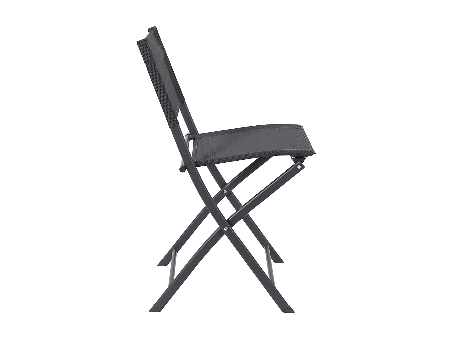 Lot de 4 Chaises de Jardin "Elba" 80cm Gris