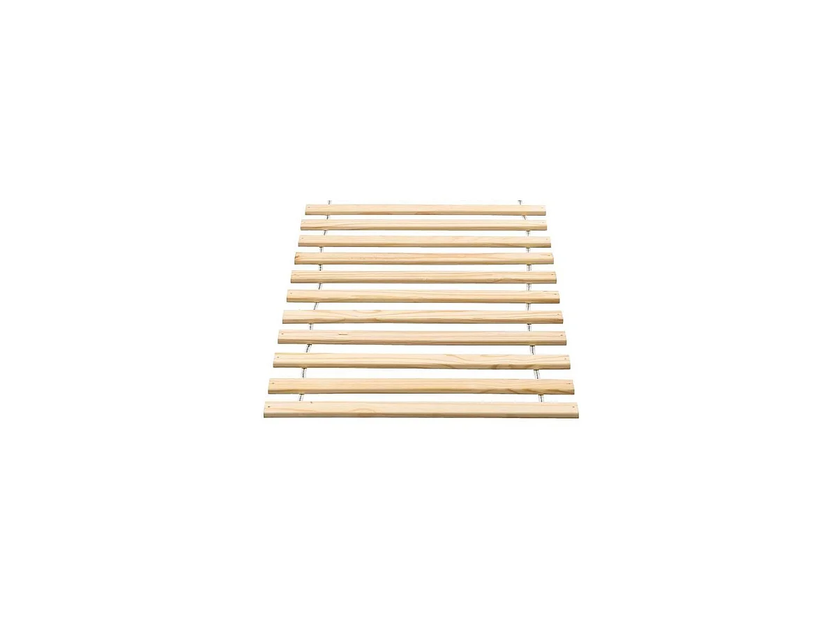 Pack - Lit Cabane Enfant, Sommier & Matelas "Housebed III" 90x200cm Blanc & Noir